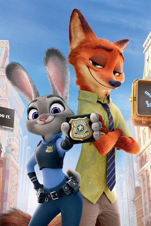 Poster Zootopia - Filmes - Infantis