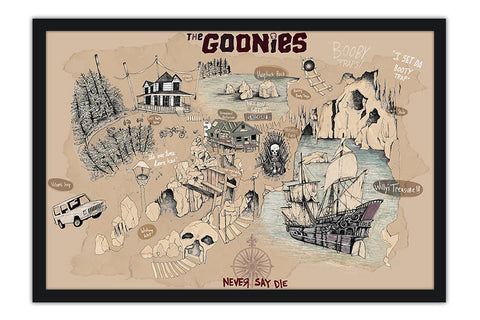 Poster The Goonies - Filmes