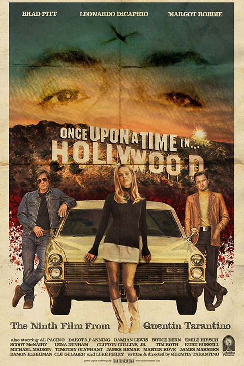 Poster Once Upon A Time In Hollywood - Filmes
