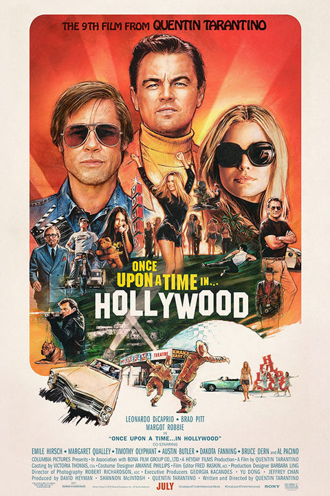Poster Once Upon A Time In Hollywood - Filmes