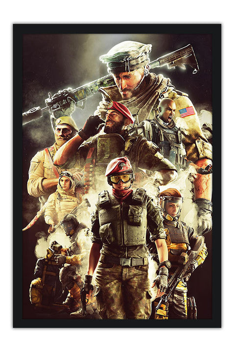 Poster Rainbow Six Siege - Games