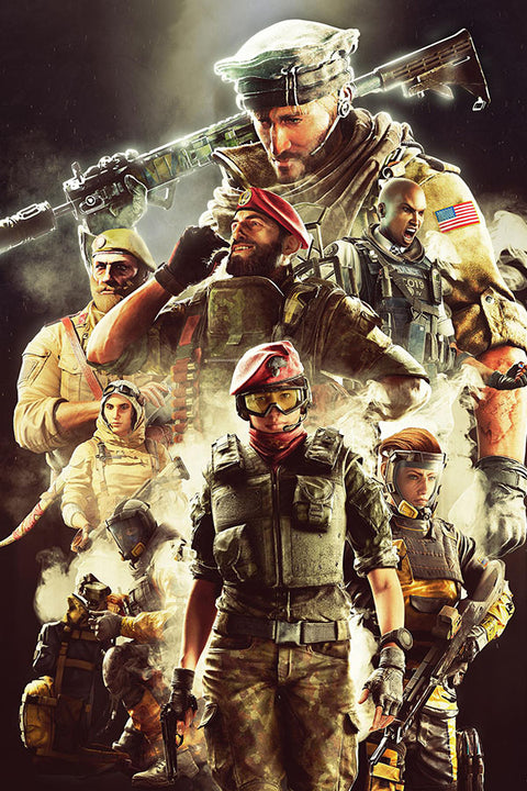 Poster Rainbow Six Siege - Games