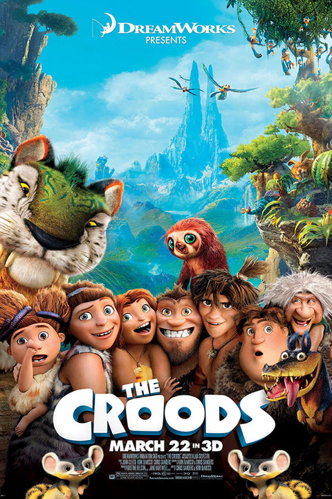 Poster Croods - Filmes - Infantil