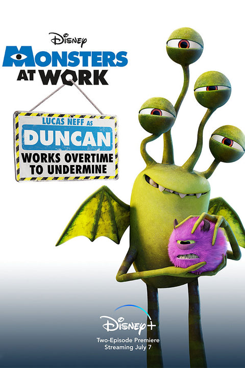 Poster Monstros no Trabalho - Monstros S.A - Filmes - Infantil