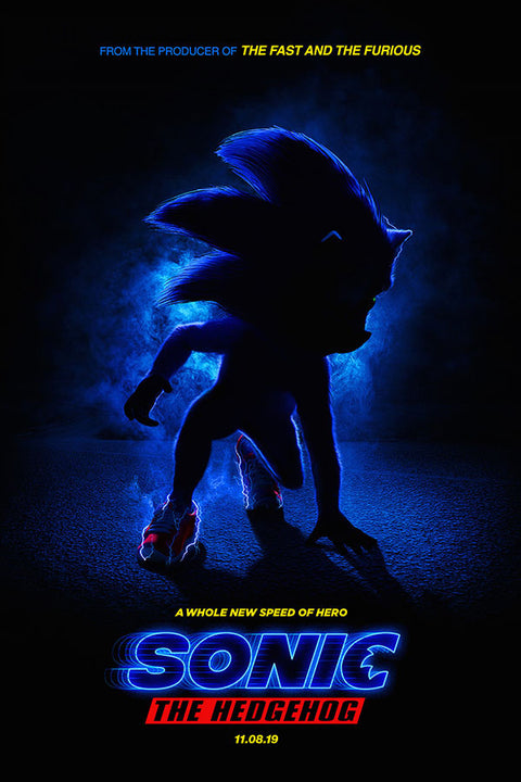 Poster Sonic - Filmes - Infantis