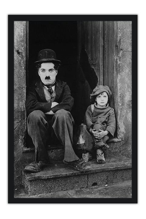 Poster Charles Chaplin - Famosos Consagrados