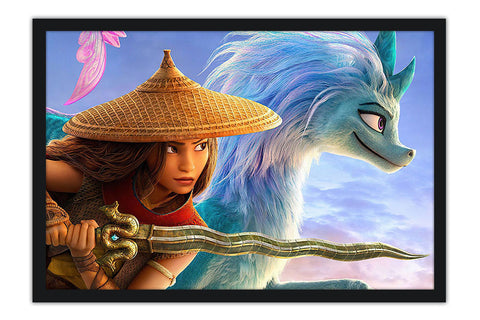 Poster Raya e o Último Dragão - Raya and the Last Dragon - Filmes - Infantil