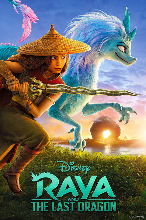 Poster Raya e o Último Dragão - Raya and the Last Dragon - Filmes - Infantil