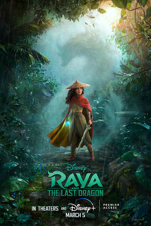 Poster Raya e o Último Dragão - Raya and the Last Dragon - Filmes - Infantil