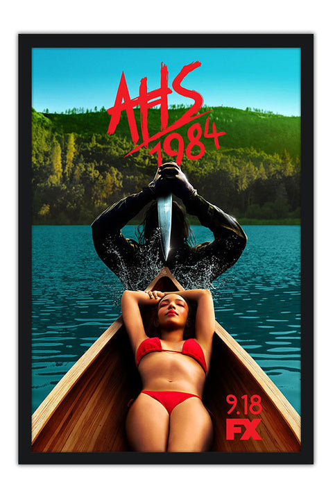 Poster American Horror Story 1984 - História de Horror Americana - AHS - Séries