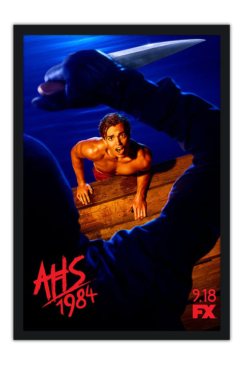 Poster American Horror Story 1984 - História de Horror Americana - AHS - Séries