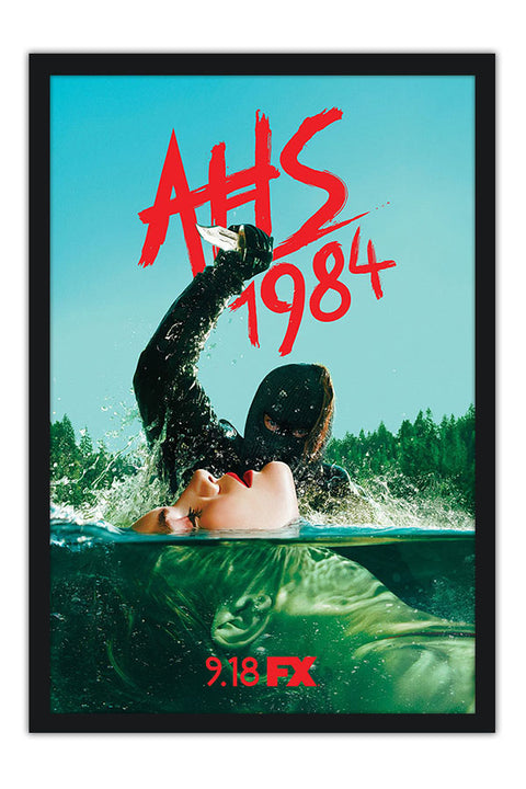 Poster American Horror Story 1984 - História de Horror Americana - AHS - Séries
