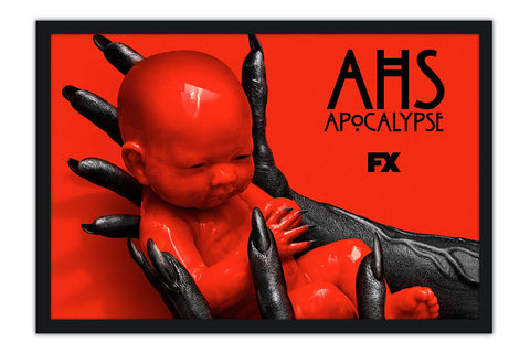 Poster American Horror Story - Apocalypse - História de Horror Americana - AHS - Séries