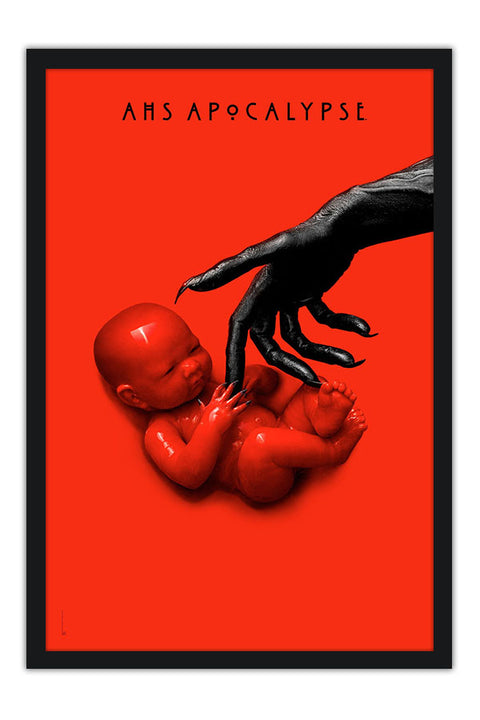Poster American Horror Story - Apocalypse - História de Horror Americana - AHS - Séries