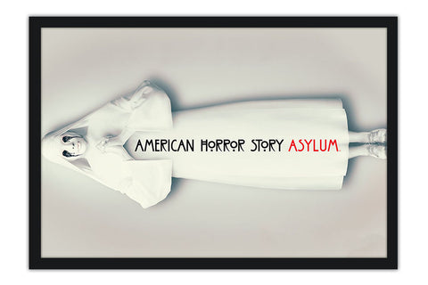 Poster American Horror Story - Asylum - História de Horror Americana - AHS - Séries