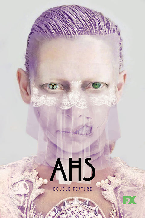 Poster American Horror Story - Double Feature - História de Horror Americana - AHS - Séries