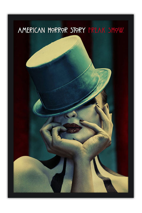 Poster American Horror Story - Freak Show - História de Horror Americana - AHS - Séries