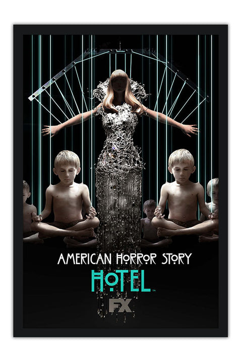 Poster American Horror Story - Hotel - História de Horror Americana - AHS - Séries