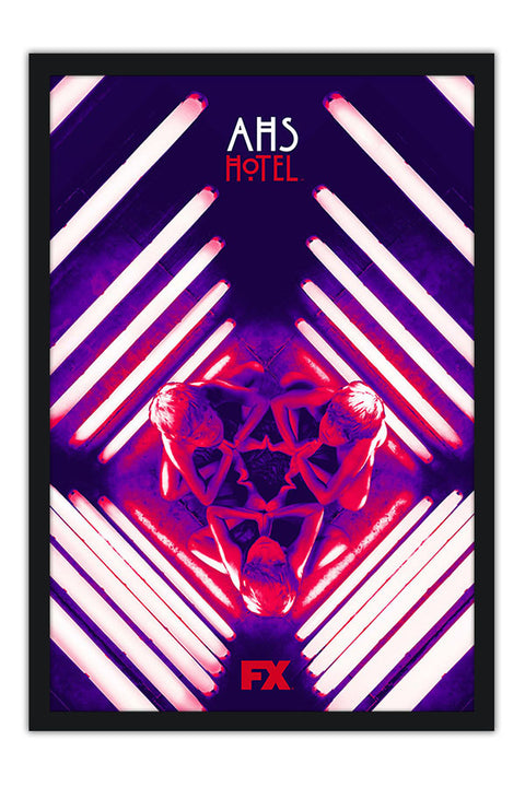 Poster American Horror Story - Hotel - História de Horror Americana - AHS - Séries