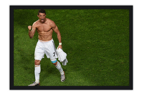 Poster Cristiano Ronaldo - CR7 - Real Madrid - Futebol