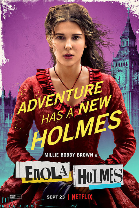 Poster Enola Holmes - Séries