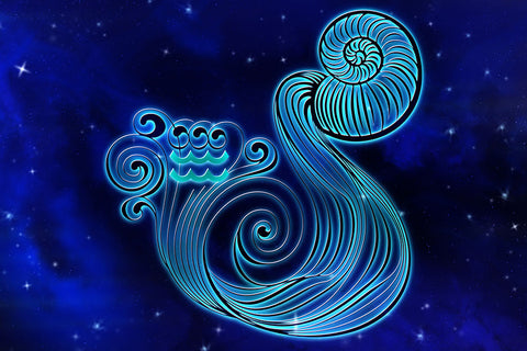 Poster Aquário - Zodíaco - Signos
