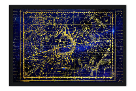 Poster Câncer - Constelação - Zodíaco - Signos