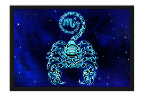 Poster Escorpião - Zodíaco - Signos