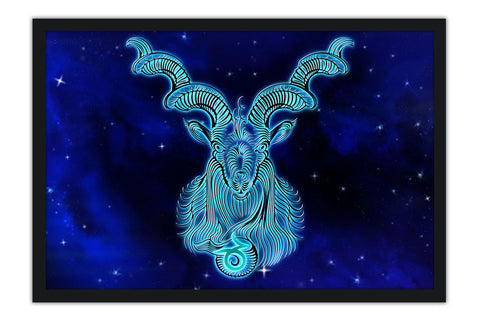 Poster Capricórnio - Zodíaco - Signos