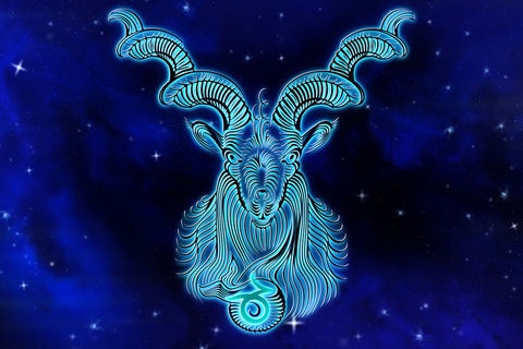 Poster Capricórnio - Zodíaco - Signos