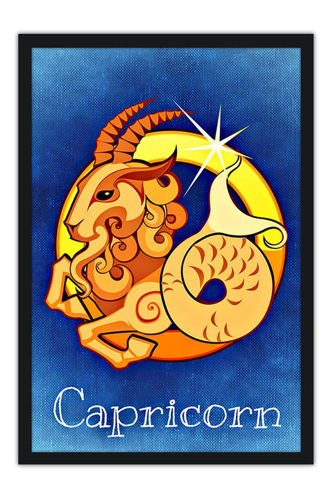 Poster Capricórnio - Zodíaco - Signos