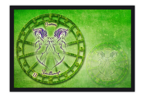 Poster Gêmeos - Zodíaco - Signos