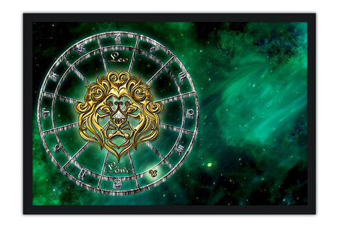 Poster Leão - Zodíaco - Signos
