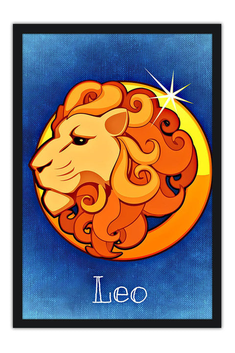 Poster Leão - Zodíaco - Signos