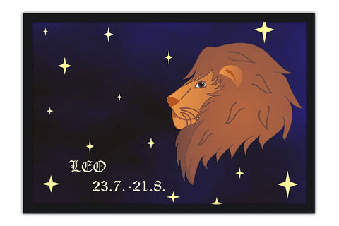 Poster Leão - Zodíaco - Signos