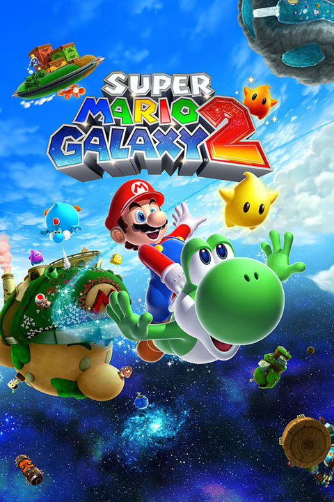 Poster Super Mario Galaxy 2 - Games