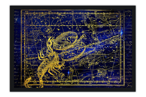 Poster Libra - Constelação - Zodíaco - Signos