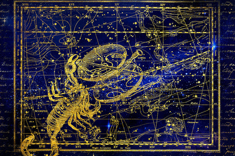 Poster Libra - Constelação - Zodíaco - Signos