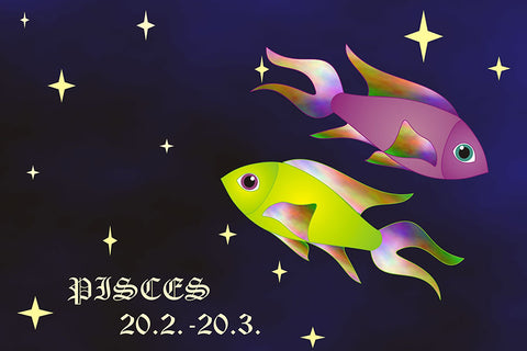 Poster Peixes - Zodíaco - Signos