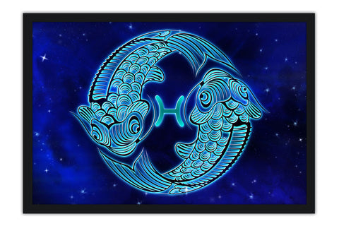 Poster Peixes - Zodíaco - Signos