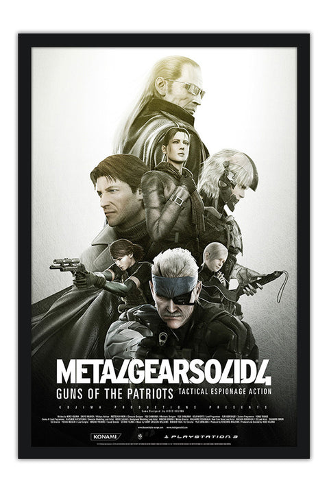 Poster Metal Gear Solid - Games