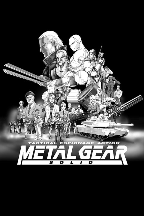 Poster Metal Gear Solid - Games