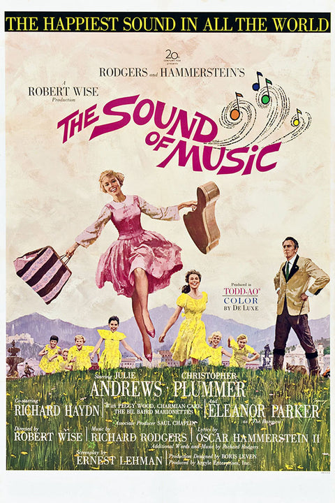 Poster A Noviça Rebelde - The Sound of Music - Filmes