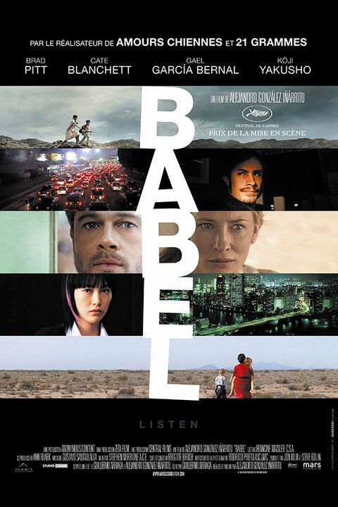 Poster Babel -Filmes