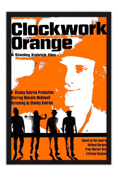 Poster Laranja Mecânica - Clockwork Orange - Stanley kubrick - Filmes