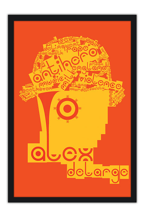Poster Laranja Mecânica - Clockwork Orange - Stanley kubrick - Filmes