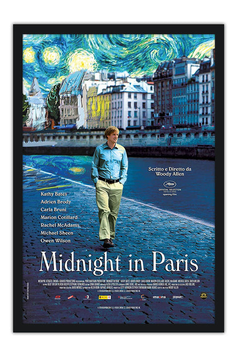 Poster Midnight In Paris - Meia Noite em Paris - Filmes