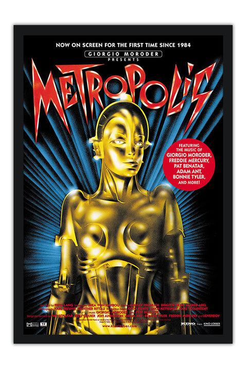 Poster Metropolis Filmes - Clássico - Retrô