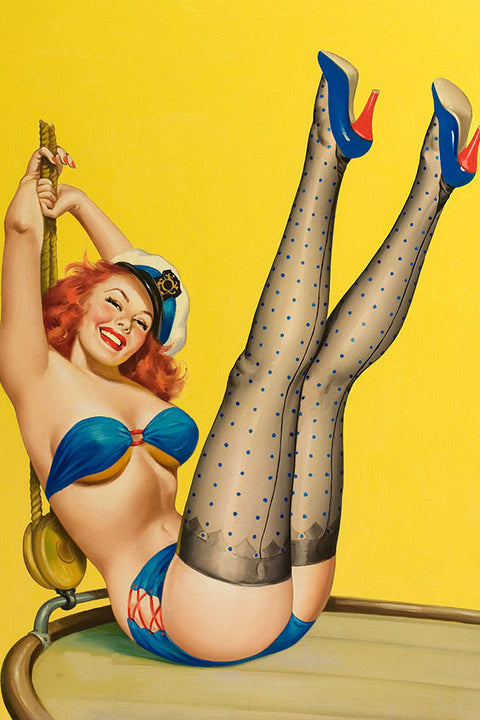 Poster Pin-up - Coleção - Retrô - Vintage