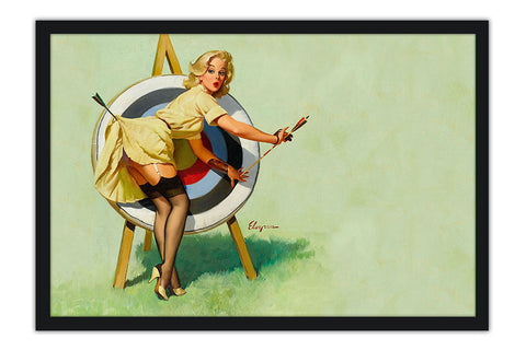 Poster Pin-up - Coleção - Retrô - Vintage
